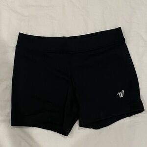 Never Worn! VARSITY SPIRIT low rise black spandex